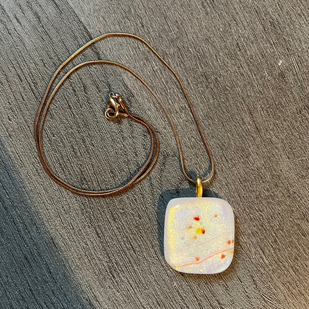 Handmade Glass Necklace